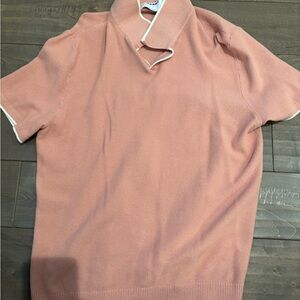 Men's Pink Polo Shirt